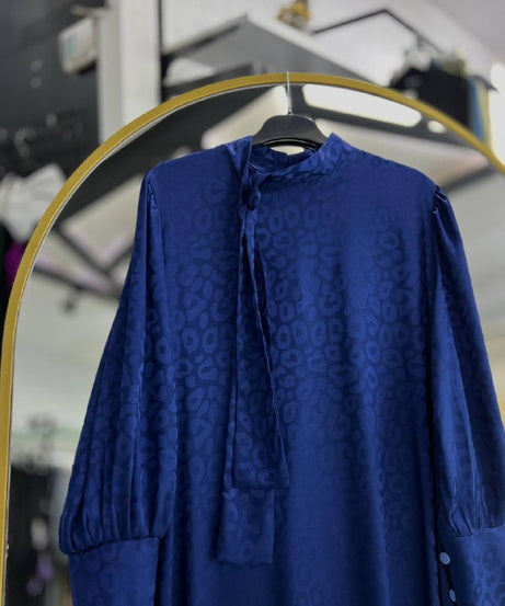 Rana yazlık günlük elbise – Mavi renk