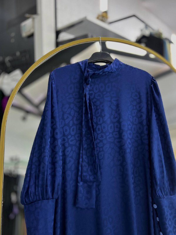 Rana yazlık günlük elbise – Mavi renk