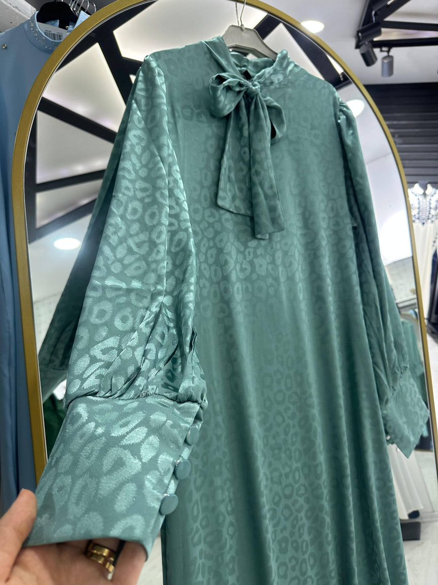 Rana yazlık günlük elbise – Nane renk