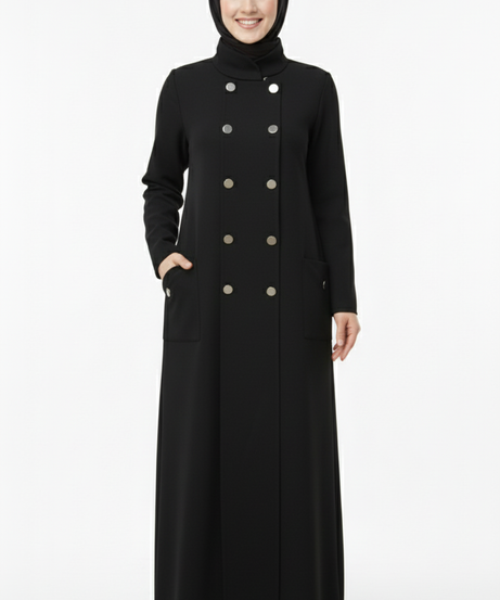 Aseeil Jilbab (Siyah)
