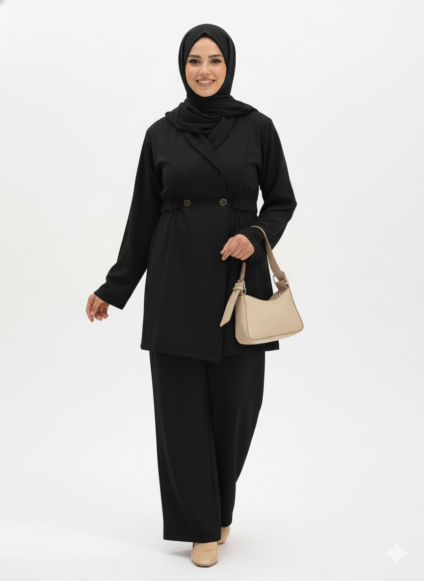 Abla takımı (siyah)