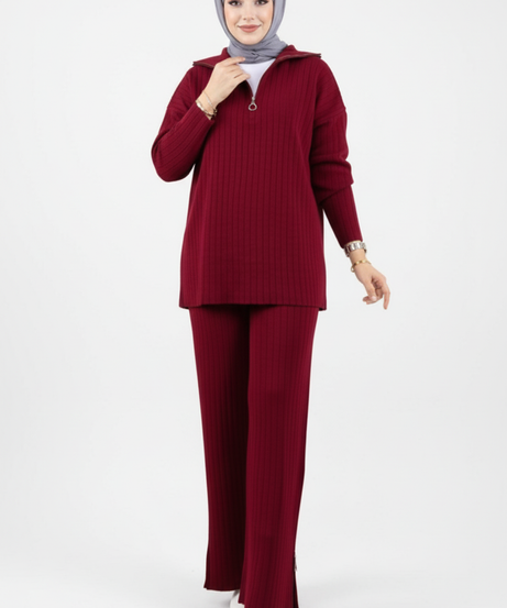 Eylul Triko Takımı (Bordo)