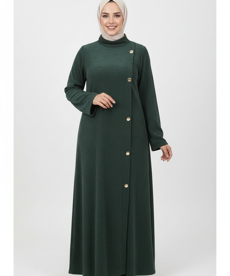 Ghaida Kışlık Elbise (Haki)