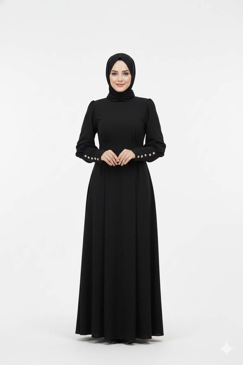 Aylin elbisesi (siyah)