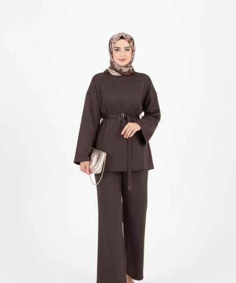 Walaa takım (kahverengi)