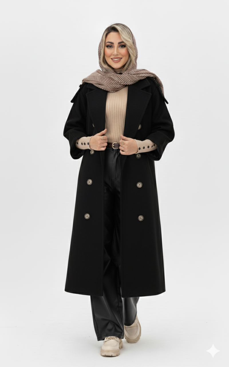 Mayas Kışlık Ceket (Siyah)