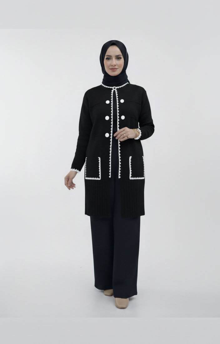 Fareha Ceket (Siyah)